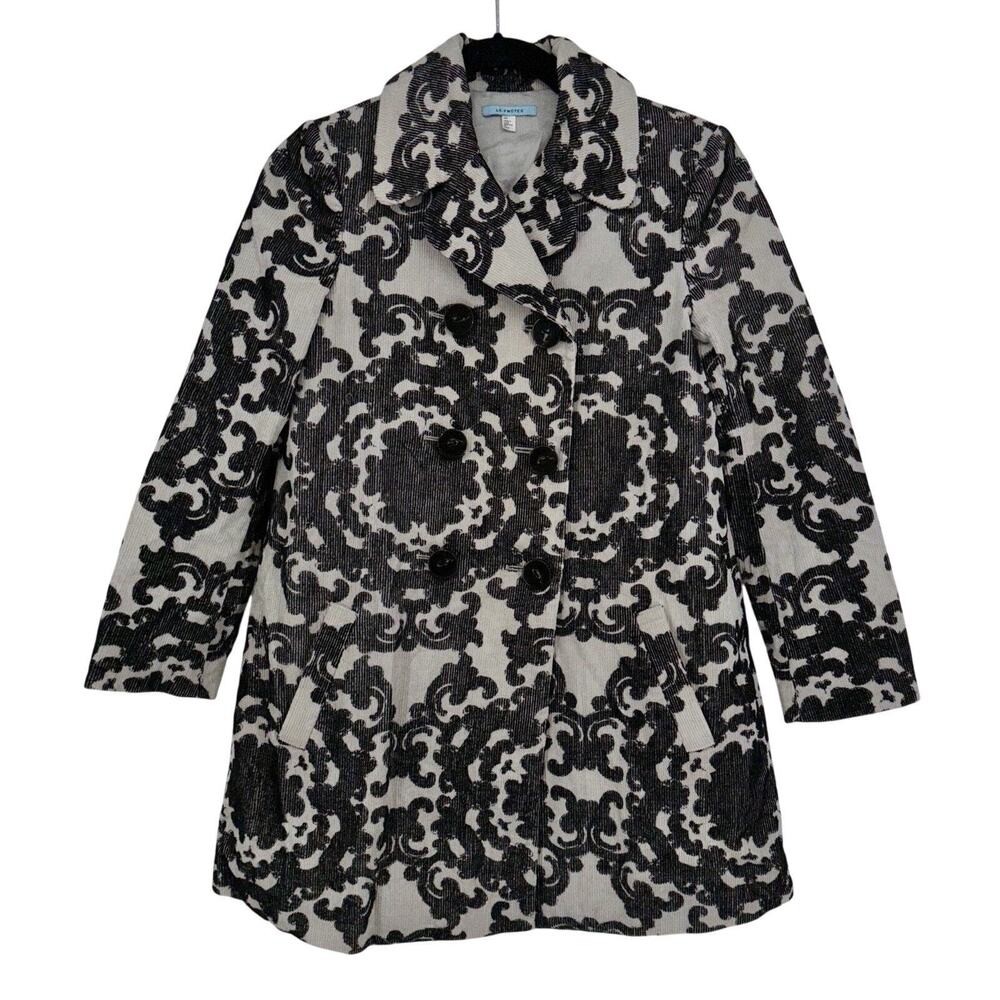 Anthropologie Leifnotes Womens Hesa Blazer‎ Size 00 Petite Corduroy Collared EUC